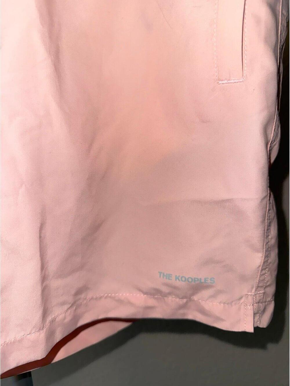 The Kooples Men’s Swim Trunks Pink 5” Inseam Mesh Lined XL NWT Drawstring Summer - Picture 2 of 5